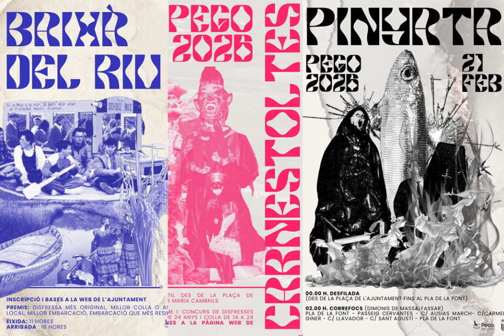 Pego reinventa su Carnestoltes con un espectáculo de más de 150 participantes y fuerte componente local