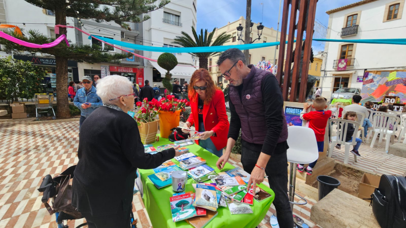 Celebración del Día del Libro en una de las localidades de la Marina Alta