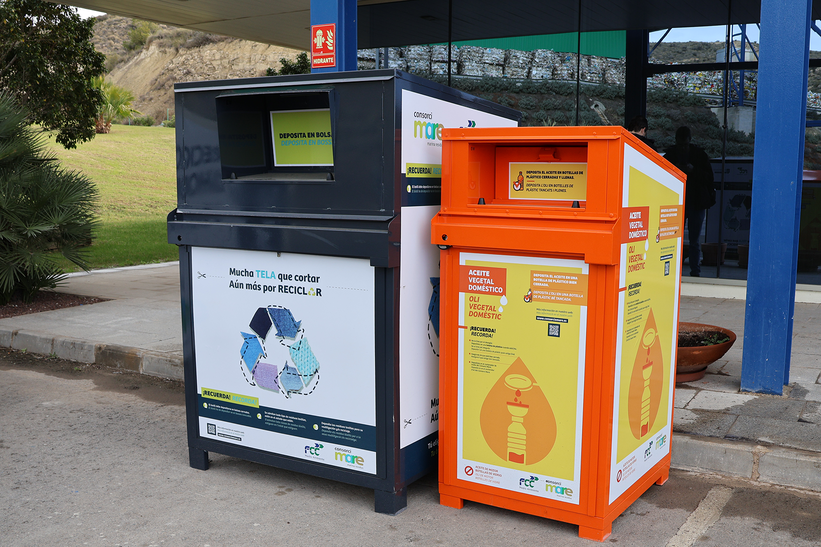 El Consorci Mare implanta 145 contenedores de textil y aceite y amplía la recogida en la Marina Alta