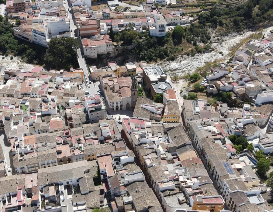 Gata de Gorgos vista aérea