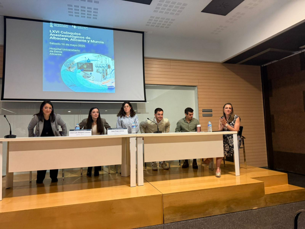 El Hospital de Dénia reúne a un centenar de anestesistas para mejorar la seguridad del paciente en situaciones críticas