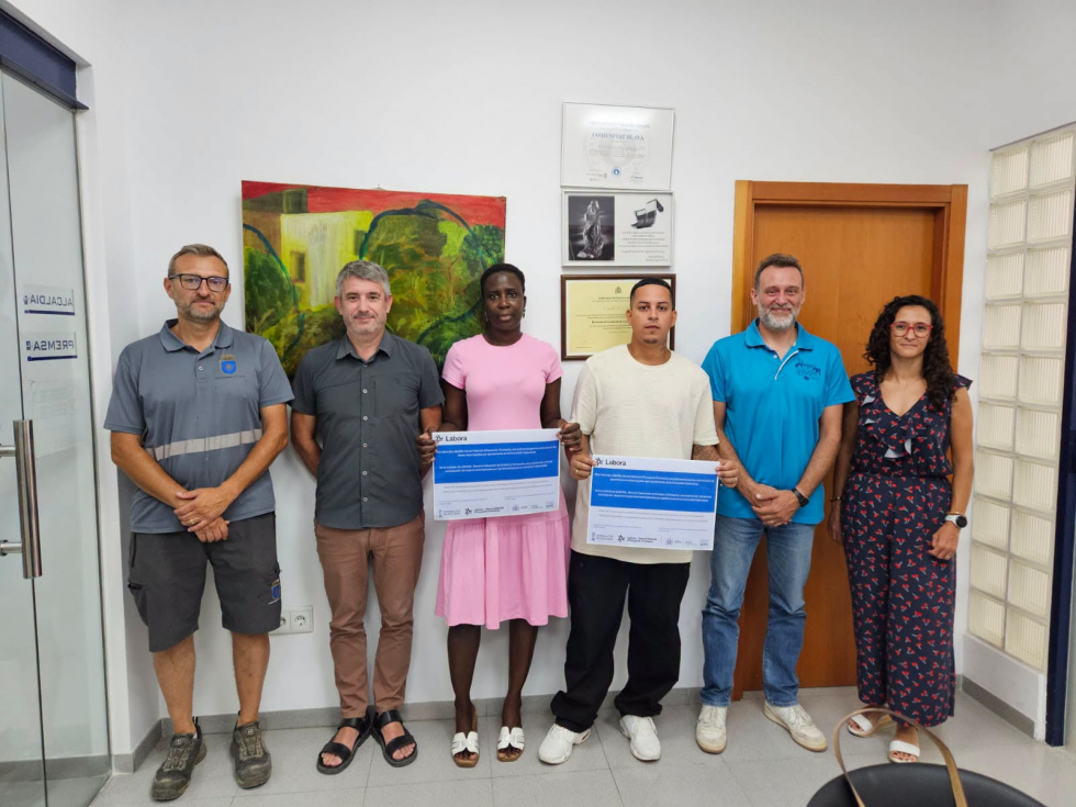 Gata incorpora a dos personas desempleadas durante más de diez meses con ayudas de LABORA