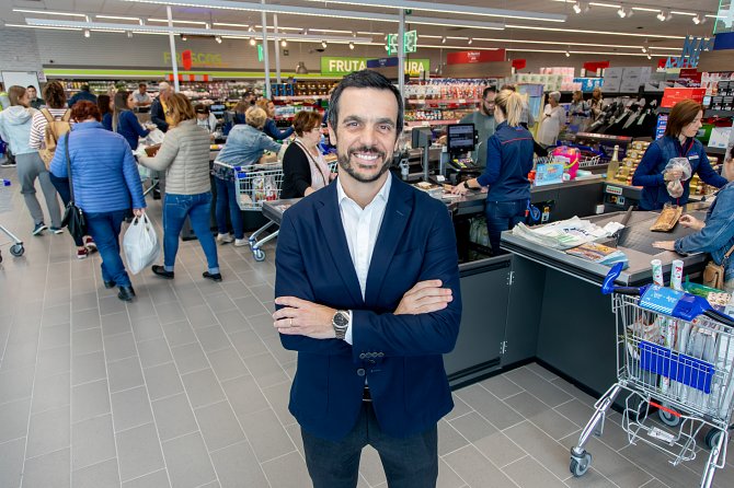 Richard Navarro, director de Expansión en la Comunitat Valenciana de la cadena de supermercados Aldi